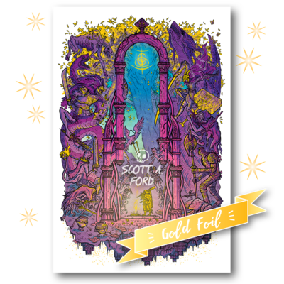 ✨ gold foil ✨ the golden