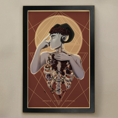 Death always wins | 11x17" art print