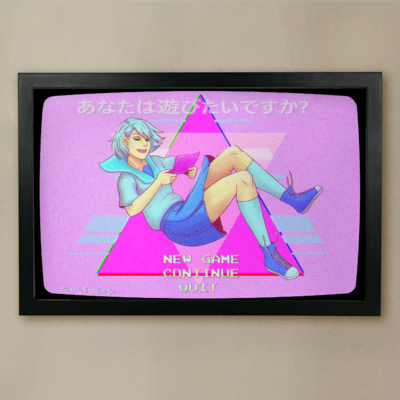 Do You Want To Play? | 11x17" Art Print