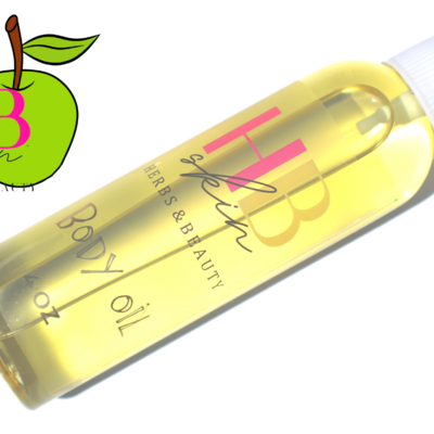 Green apple body oil