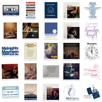 50pcs/set Taylor Swift Inspired Stickers Laptop Waterproof Decals TS Gift - Thumbnail 2