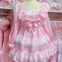 Original bow pink dress - Thumbnail 2