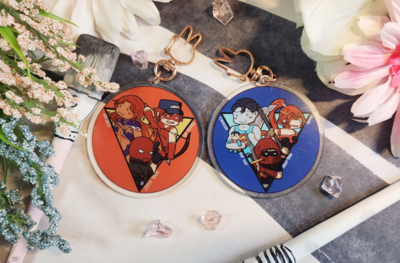 RH & The Outlaws 2.5" charm