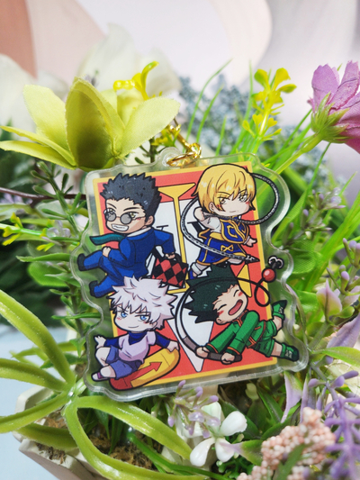 H x H 2.5" charm