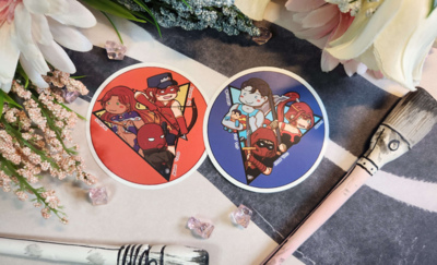 RH & The Outlaws 3" stickers