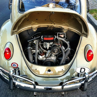 VW Beetle Valve Adjustment Decals - Thumbnail 1