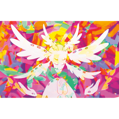 Angelic prism (11x17)