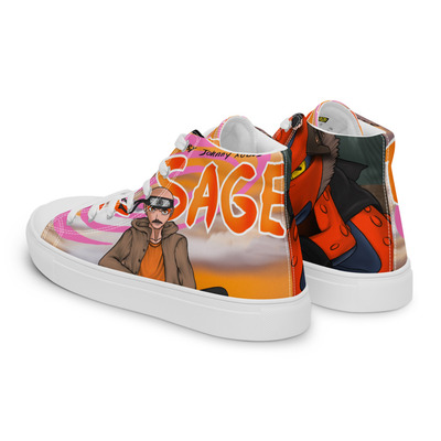 The sage hi-top sneaker (white)