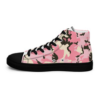 Womens high top canvas shoes - Thumbnail 12