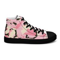 Womens high top canvas shoes - Thumbnail 13