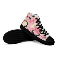 Womens high top canvas shoes - Thumbnail 14