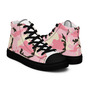 Womens high top canvas shoes-13