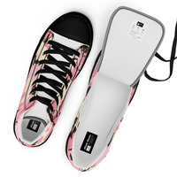 Womens high top canvas shoes - Thumbnail 25