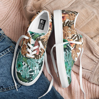 Mens lace-up canvas shoes - Thumbnail 3