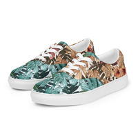 Mens lace-up canvas shoes - Thumbnail 8