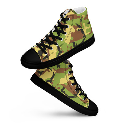 Mens high top canvas shoes