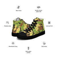 Mens high top canvas shoes - Thumbnail 5