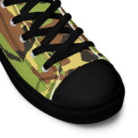 Mens high top canvas shoes - Thumbnail 9