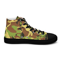 Mens high top canvas shoes - Thumbnail 10