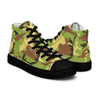 Mens high top canvas shoes - Thumbnail 12