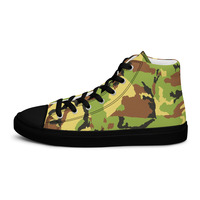 Mens high top canvas shoes - Thumbnail 14