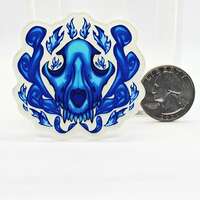 Glow in the Dark Pins - Animal Skulls - Thumbnail 4