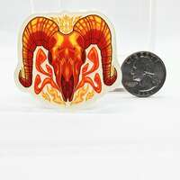 Glow in the Dark Pins - Animal Skulls - Thumbnail 5