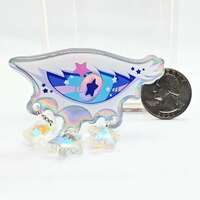 Holographic Pin: Crying Stars - Thumbnail 2