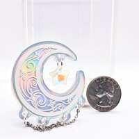 Holographic Pin: Lace Moon - Thumbnail 2