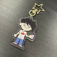 Double-sided Danny Phantom and Fenton Grimace Shake Acrylic Keychain - Thumbnail 1