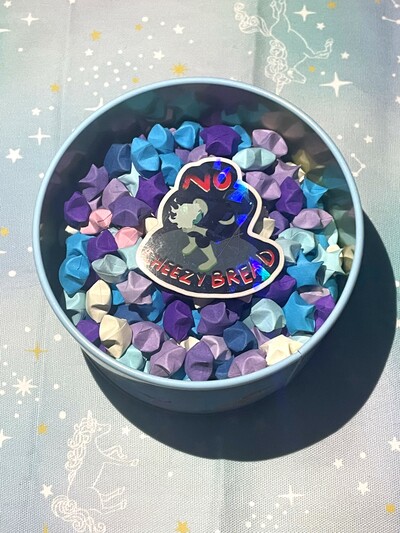 No Cheezy Bread Dark Danny Sticker