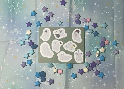 Ghostopher Sticker Sheet