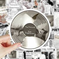 TTPD Stickers Taylor Swift The Tortured Poets Department Album Inspired Decals TS Gift 53pcs/set - Thumbnail 3