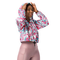 Womens cropped windbreaker - Thumbnail 3