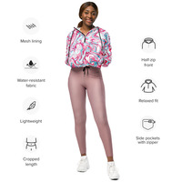 Womens cropped windbreaker - Thumbnail 8