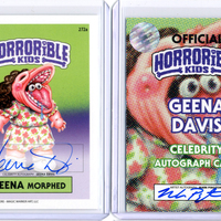 Horrorible Kids GEENA DAVIS - CELEBRITY AUTO Card - Thumbnail 1