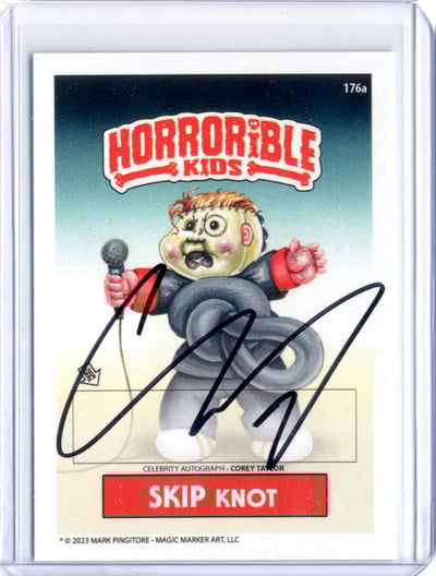 Horrorible Kids COREY TAYLOR (A) - CELEBRITY AUTO Card