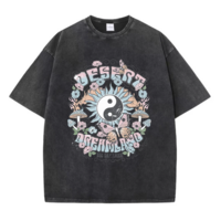 ACID WASHED PSYCHEDELIC TEE - Thumbnail 2