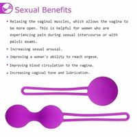 Kegel Exercise Weights Kit Ben Wa Balls - Bladder Control Pelvic Floor Exercise Tightening Training Kit For Women - Thumbnail 1