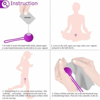 Kegel Exercise Weights Kit Ben Wa Balls - Bladder Control Pelvic Floor Exercise Tightening Training Kit For Women - Thumbnail 5