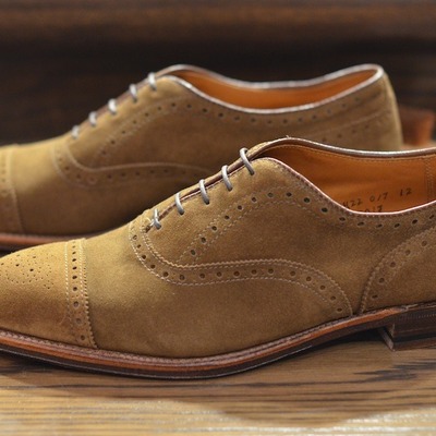 Speciialy designed handmade oxfords cap toe shoes for men's 