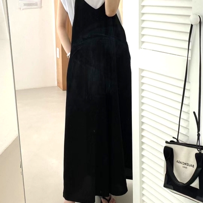 Stunning hippie baggy suspender shoulder strap pleated loose outfit wide leg oversize pants amazing