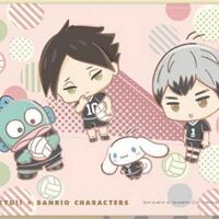 Haikyuu!! x Sanrio Lunch Mat by Takara TOMY A.R.T.S (Hinata, Kageyama, Oikawa, Iwaizumi, Atsumu, Osamu, Shinsuke Kita, Rintaro Suna - Thumbnail 4
