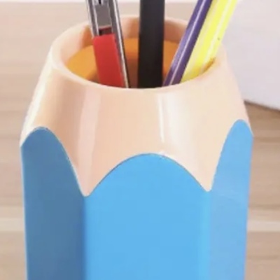 Pen and pencil accessory holder 