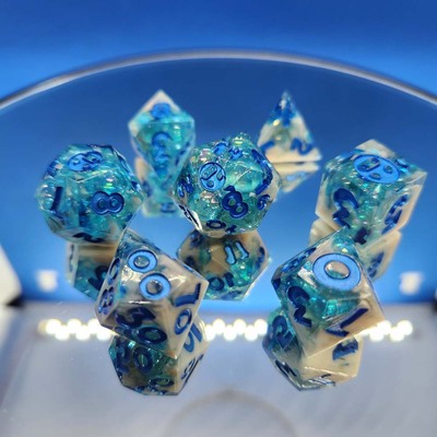 Cosmic Bubble Dice Set