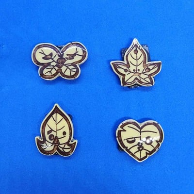 Tloz korok head magnet set (yellow)