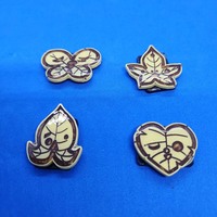 TLOZ Korok head Magnet set (yellow) - Thumbnail 1
