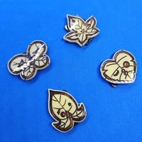 TLOZ Korok head Magnet set (yellow) - Thumbnail 2