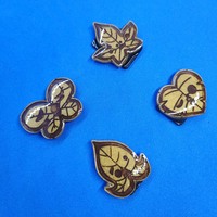 TLOZ Korok head Magnet set (yellow) - Thumbnail 5