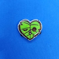 TLOZ Korok head Magnet (4 leaf/green) - Thumbnail 2